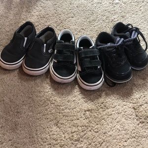 Size 4 Toddler Vans/Nike shoe bundle